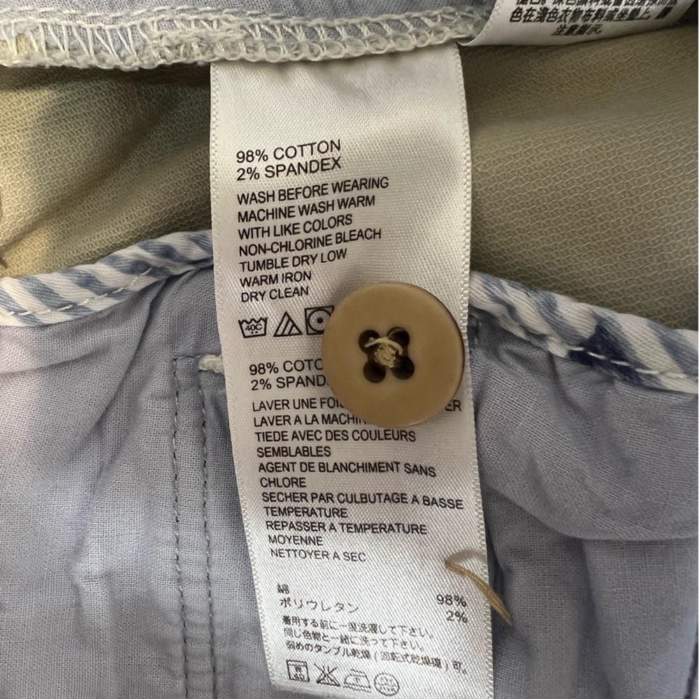 Tommy bahama khaki tan cotton shorts 35 - Picture 6 of 6